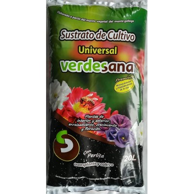 VERDESANA Sustrato de Cultivo Universal 20 litros