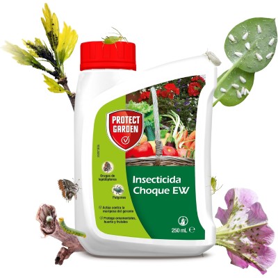 PROTECT GARDEN INSECTICIDA CHOQUE 250ML