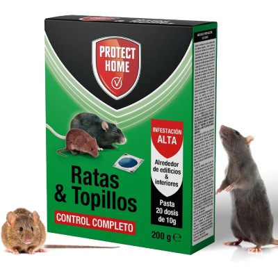 PROTECT HOME RATAS Y TOPILLOS 200GR
