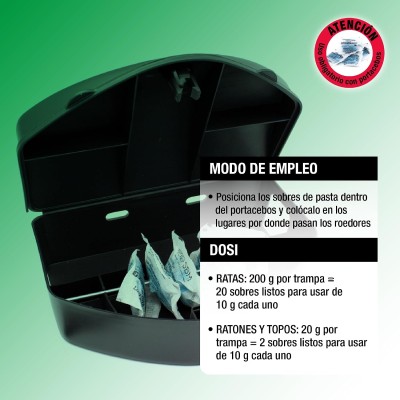 PROTECT HOME RATAS Y TOPILLOS 200GR
