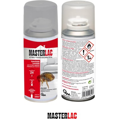 MASTERLAC FOGGER  DESCARGA TOTAL INSECTICIDA LARVICIDA 150ML