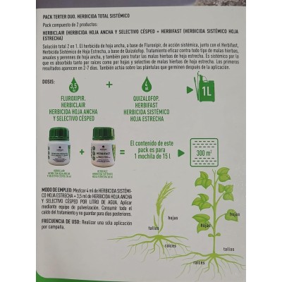 SIPCAM HERBICIDA TERTER DUO 50ML + 60ML