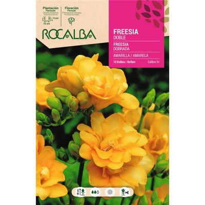 ROCALBA BULBO FREESIA DOBLE AMARILLO (10 UD)