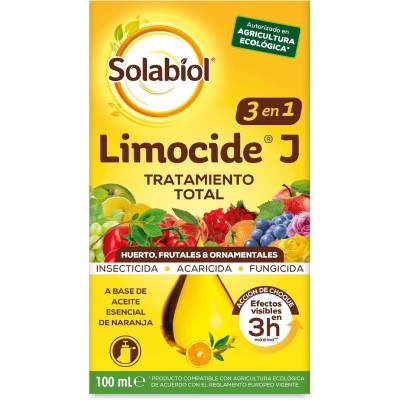 SOLABIOL LIMOCIDE J TRATAMIENTO TOTAL PARA HUERTO, FRUTALES Y ORNAMENTALES