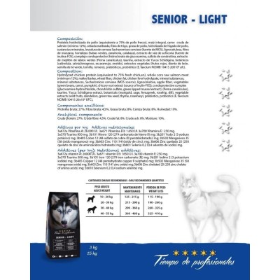 TIEMPO DE PROFESIONALES SENIOR LIGHT 15KG