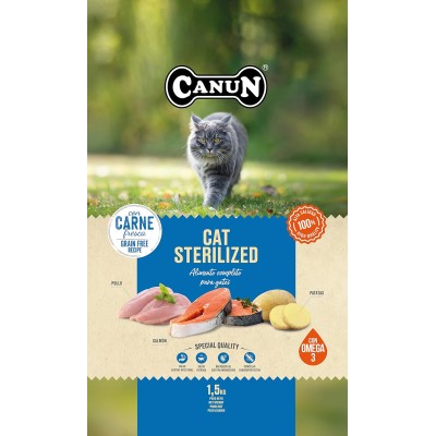 CANUN FRESH CAT STERILIZED 1,5KG