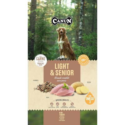 CANUN FRESH LIGHT & SENIOR 12KG