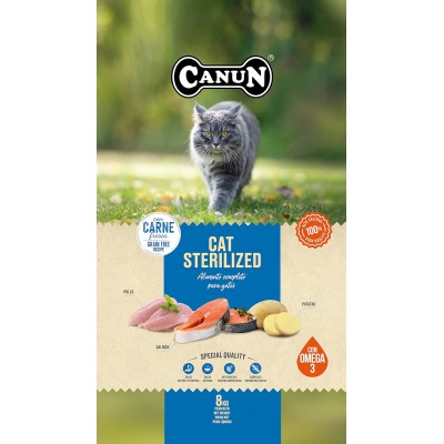 CANUN FRESH CAT STERILIZED 8KG