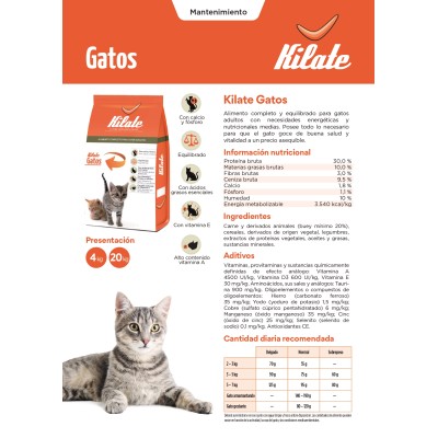 KILATE GATO 4KG