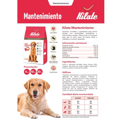 KILATE MANTENIMIENTO 10KG