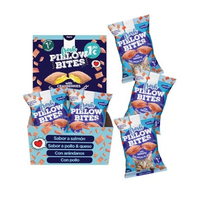 FRESH PILLOW BITES SALMON 40GR