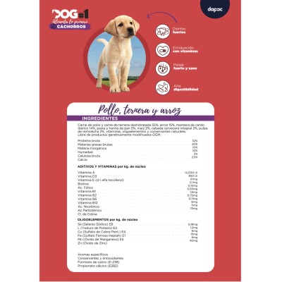 DOG #1 CACHORRO 20KG
