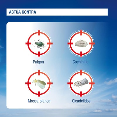 SANIUM SPRAY MULTIACCIÓN - PROTECCIÓN CONTRA PULGONES, COCHINILLA ALGODONOSA, MOSCA BLANCA Y CICADÉLIDOS 800ML