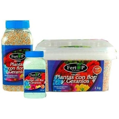 FERTOP ABONO PLANTAS CON FLOR Y GERANIOS 2KG (SPECIAL GREEN)