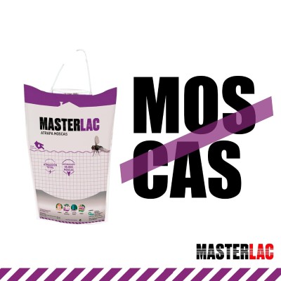 MASTERLAC - Bolsa Atrapa Moscas Exterior - con Cebo
