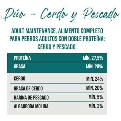 SUPREME DOG DUO CERDO Y PESCADO 12KG
