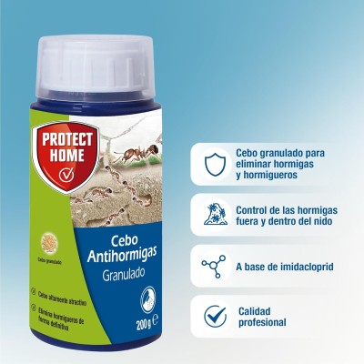 PROTECT HOME ANTIHORMIGAS GRANULADO 200GR