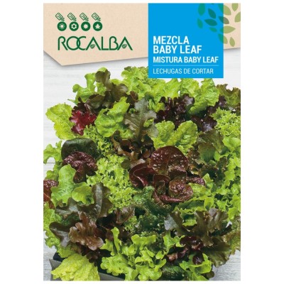 ROCALBA Semilla Lechuga Mezcla Baby Leaf