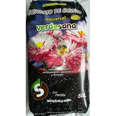 VERDESANA Sustrato de Cultivo Universal 50 litros