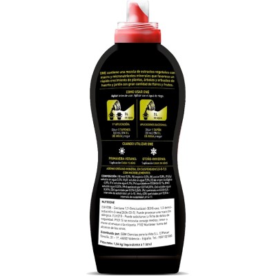 NUTRI ONE ABONO LÍQUIDO CONCENTRADO PARA TODO TIPO DE PLANTAS Y FLORES 1L