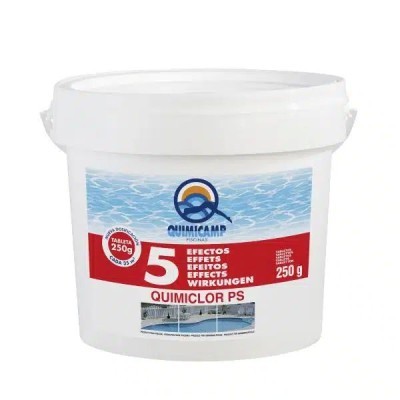 QUIMICLOR PS 5 ACCIONES (TABLETAS 250) 5KG