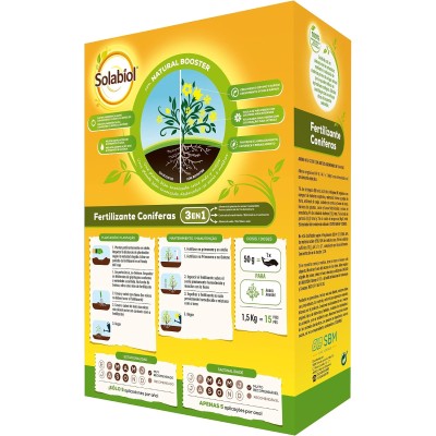 SOLABIOL FERTILIZANTE CONIFERAS 1.5KG