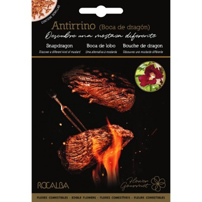 ROCALBA Semillas de flores comestibles de Antirrino Boca De Dragón
