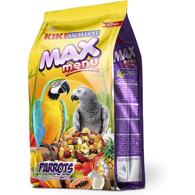 Kiki Max Menu Loros y Cotorras 1KG