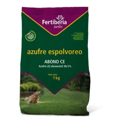 FERTIBERIA AZUFRE ESPOLVOREO 1KG
