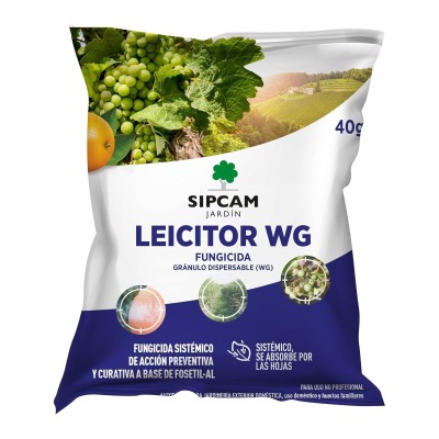 SIPCAM LEICITOR WG FOSETIL FUNGICIDA GRANULADO PREVENTIVO Y CURATIVO 40GR