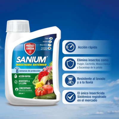 PROTECT GARDEN SANIUM INSECTICIDA SISTEMICO 250ml