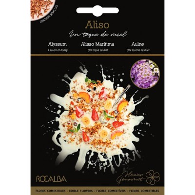 ROCALBA Semillas de flores comestibles de Aliso
