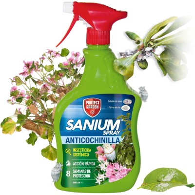 PROTECT GARDEN SANIUM SPRAY INSECTICIDA SISTEMICO 800ML