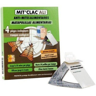 MIT'CLAC - trampa de polilla de alimentos, juego de 4.