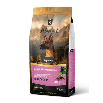 SUPREME DOG MONO CERDO 12KG